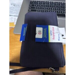 Travel Smart  RFID Blocking phone clutch wallet Bag  Dark Blue